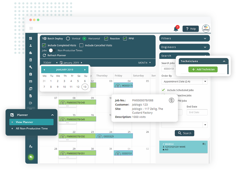 Use Electrician Software to Create Exceptional Planned Maintenance Schedules – Section Image