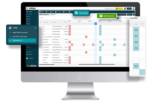 View planned maintenance schedules of all engineers