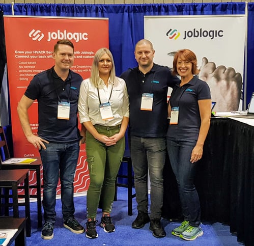 Joblogic Team at the AHR Expo 2019