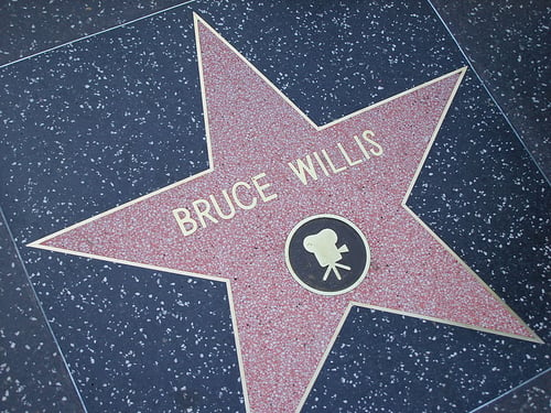 Walk of fame Bruce Willis