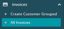 Customer Grouped Invoices – Sidebar