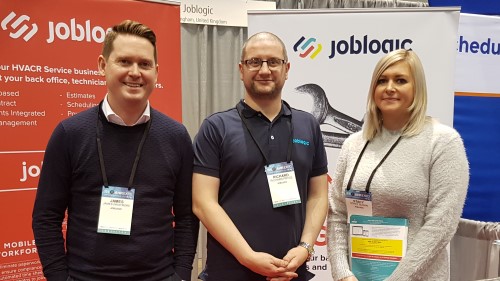 Joblogic team at the AHR Expo 2018